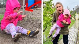 Miriam A Lăsat-O Pe Mellania Singură Și A Căzut În Noroi Peripeții La Țară