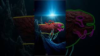 Julia Beast and Godzilla - Line Art 301 #shorts #drawing #seamonsters #howtodraw #sketch #art