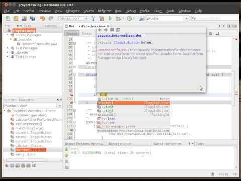 007 - Java Swing - Botones Especiales (Toggle Button)