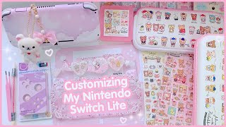 Customizing My Nintendo Switch Lite  Rilakkuma Makeover