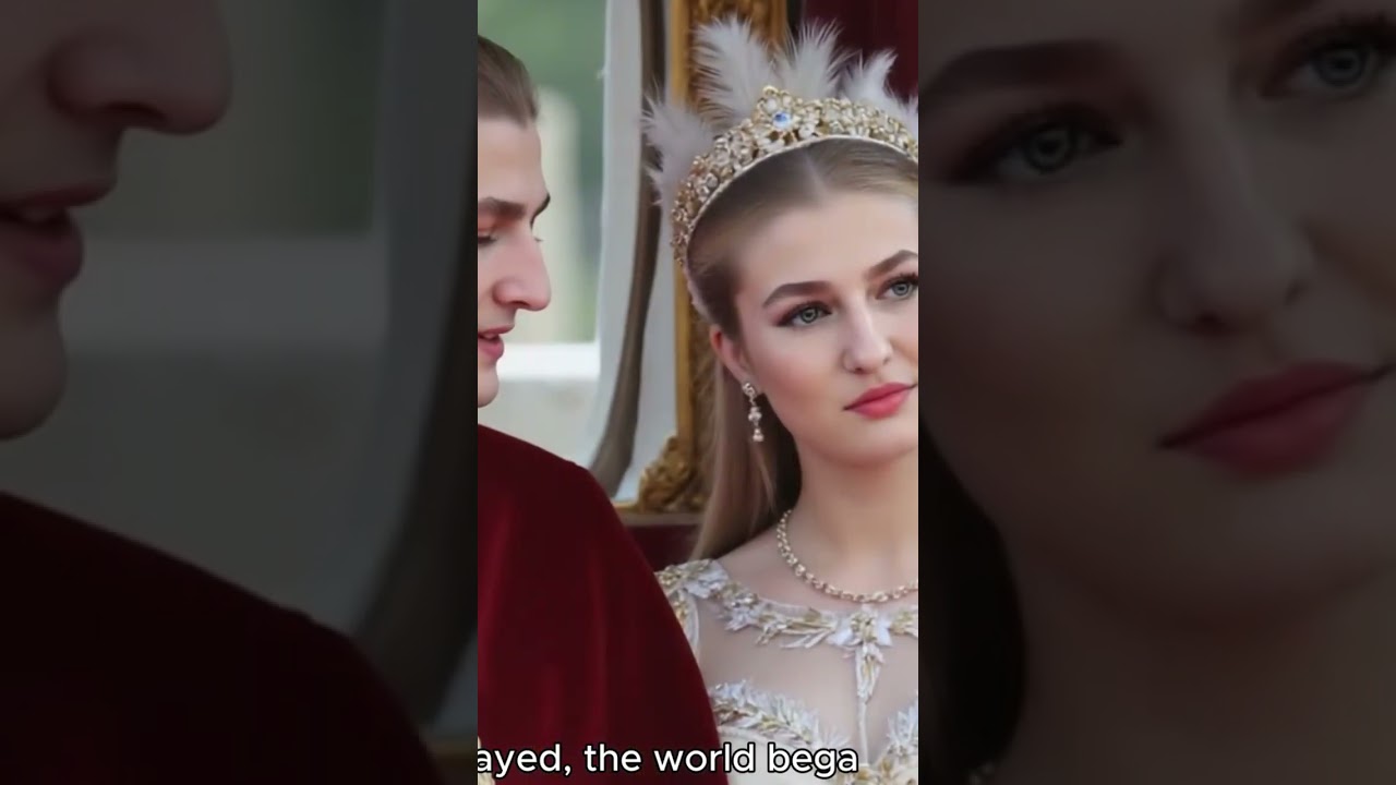 Бэррон Трамп и принцесса Леонор