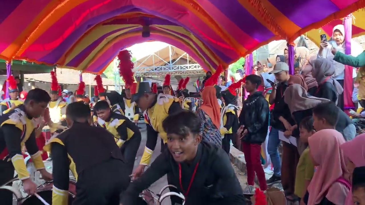 battle MarchingBand MTsN 4 Rembang vs Drumband Banser|| Dalam Rangka Memperingati Khoul Kh.Ruatamdji