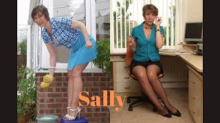 Mature Wife Sally 👍👍👍 nice Legs