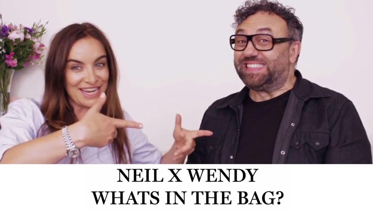 Top hair stylist, Neil Moodie, shows us the latest hair products & gadets in his bag // Wendy Rowe