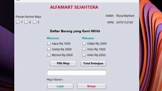 Uas java login form - Risqi Muhlizin