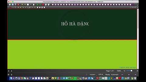 Hướng dẫn làm Bìa bằng TikZ [Make Titlepage by TikZ]