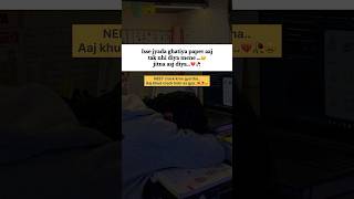 Nta ne mujhe crack kar di🥀💔 #neet #explore #upsc ##neet2026 #exam #relatable #foryou #fyp #shorts