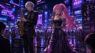 J-pop City-pop Smooth Jazz Alto Saxophone Night Song Love Song