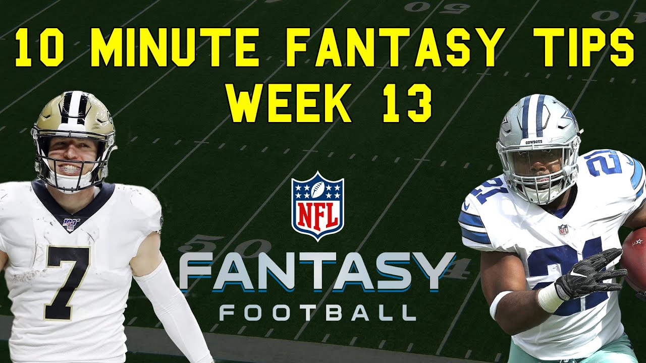 Week 13 Fantasy Football Tips | How to win Fantasy Football week 13 (2021) The Hurry-up Offense #28