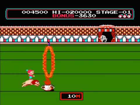 Nes - Circus Charlie (1986)