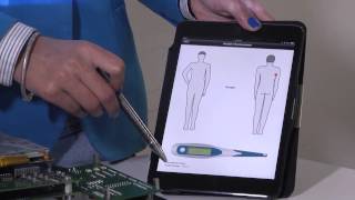 nanoBlue on Nucleus RTOS Bluetooth Connectivity & Thermometer Application screenshot 3