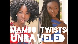Unraveling 24in Crochet Havana Mambo Twists | Cut & Styled