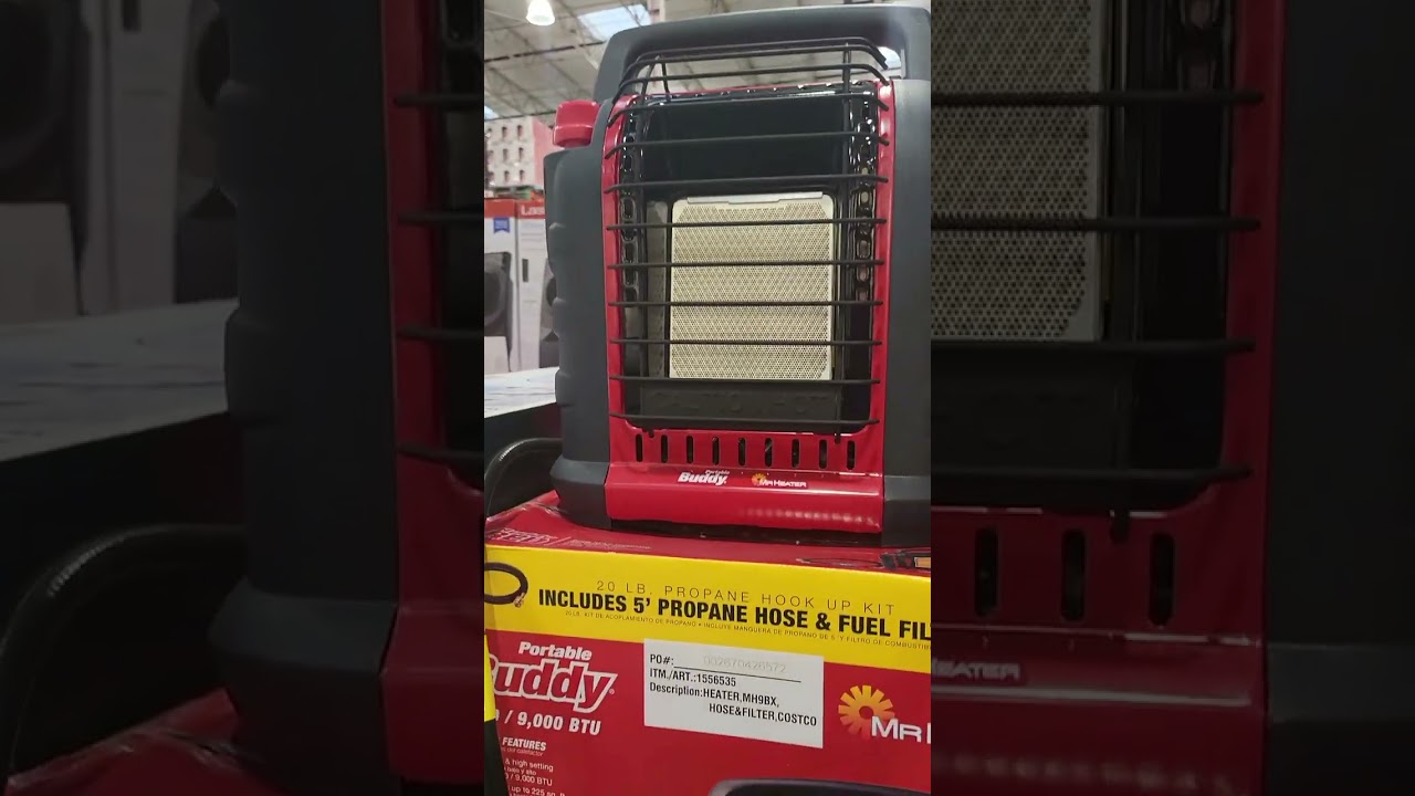 Mr. Buddy heater @ Costco! Stay Prepared! - YouTube