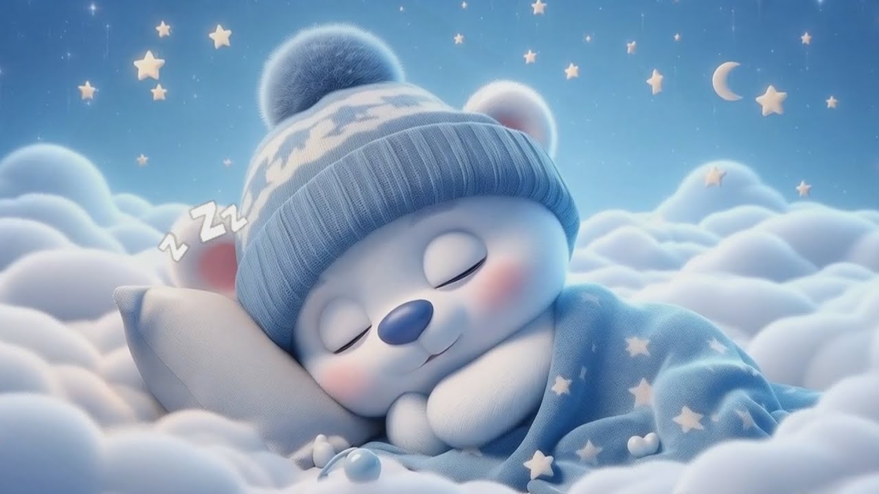 Sleeps Instantly in 5 Minutes 🎶 Overcome Insomnia 💤 Mozart & Brahms Lullaby Music 🌙 Deep Relaxation🎼