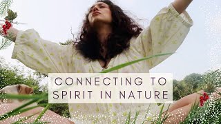 CONNECTING TO LAND SPIRITS IN WITCHCRAFT | ANIMISM + PANTHEISM | WHAT THE SPIRITS TAUGHT ME