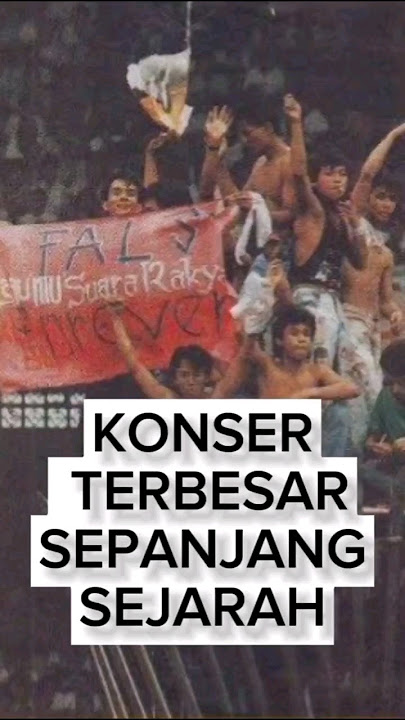 KONSER PENONTON TERBANYAK SEPANJANG MASA #iwanfals #oi #orangindonesia #falsmania #kantatatakwa