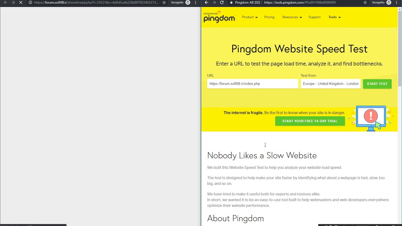 Disturbing whole soft98 community [ forum.soft98.ir ] ( I hope I won't be thrown to jail lol )