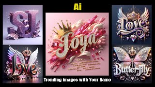 How to create trending images with YOUR NAME AI-generate
