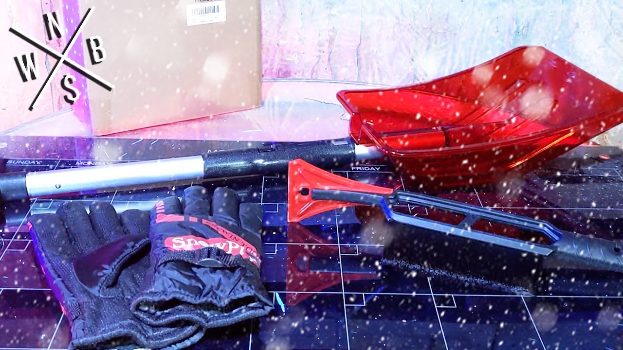 SnowPro 3-in-1 Collapsible Snow Shovel ❄️❄️❄️ Unboxing & Review