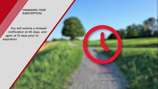 Managing your AcuraLink Subscription