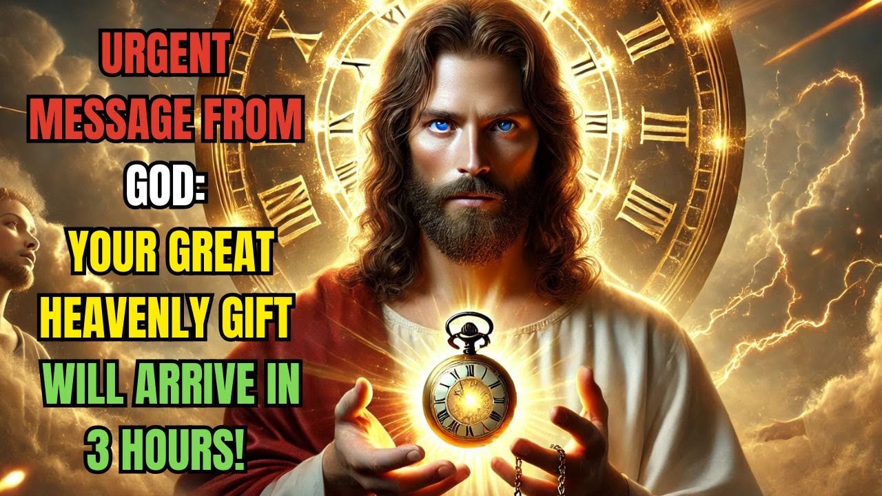 ⚠️ URGENT MESSAGE FROM GOD: YOUR GREAT HEAVENLY GIFT WILL ARRIVE IN 3 HOURS!