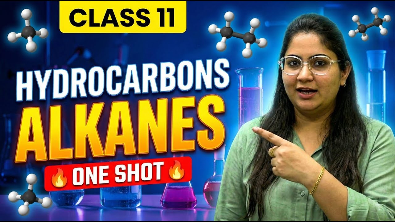 Hydrocarbons - Alkanes | Most Important Topic | Guaranteed Questions | Class 11 Chemistry