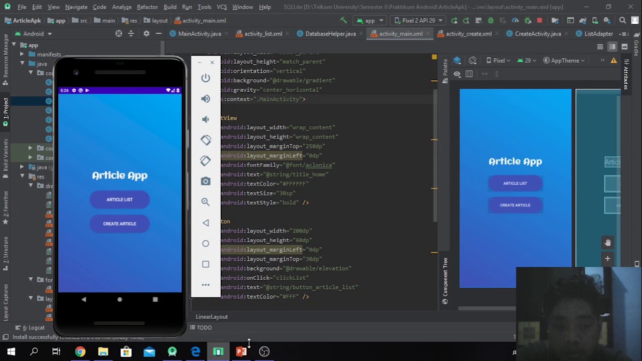 LESSON 7 : SQLITE Android - YouTube