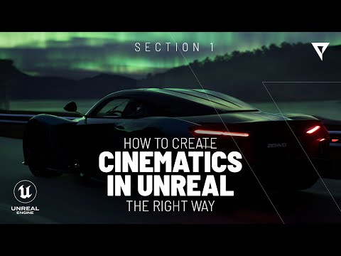 How to create Cinematics in Unreal the right way | Section 1 | PLATIGE