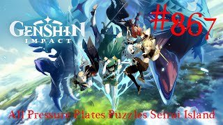 Genshin Impact Walkthrough Part 867 - Pressure Plates Puzzles Seirai Island (No Commentary)
