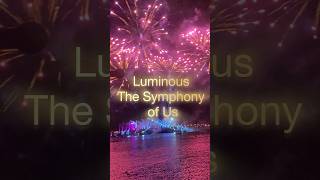 EPCOT Fireworks You Can’t Miss! Luminous: The Symphony of Us #disneyparks #disneyfans #disneyworld