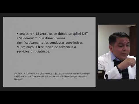 Vídeo: Efectividad De La Terapia Conductual Dialéctica Descendente Versus Ambulatoria Para Pacientes Con Niveles Severos De Trastorno Límite De La Personalidad: Un Ensayo Controlado Aleat