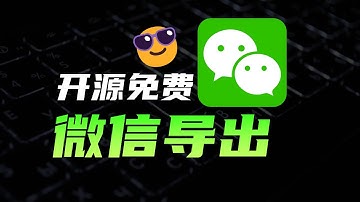 微信聊天记录能保存成word,excel？一键导出备份微信，爆火项目，开源免费！【WeChatMsg】【留痕】保姆级教程
