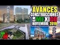 Avances Obras en Mexico Noviembre