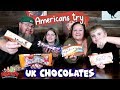 Americans Try Uk Chocolates || Foreign Food Friday