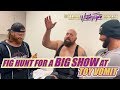 Fig hunt for big show at toy vomit major wrestling figure pod