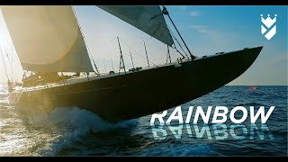 REMARKABLE RAINBOW  A J CLASS YACHT THAT WILL MAKE YOU DREAM!!!
