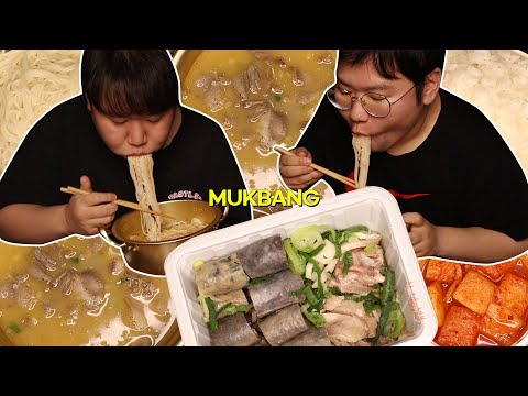 돼지형제는 순대국밥을 좋아해요.