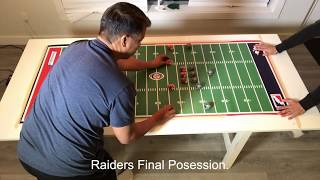 Bills VS. Raiders Minihelmet Finger Football Playoff Game! screenshot 4