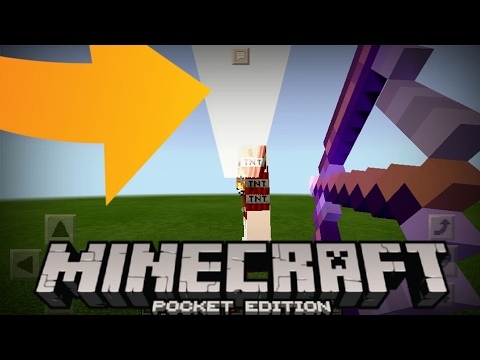 How To Make A Super Power Bow | Minecraft Pocket Edition | Using