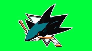 San Jose Sharks Green Screen Logo Loop Chroma Animation