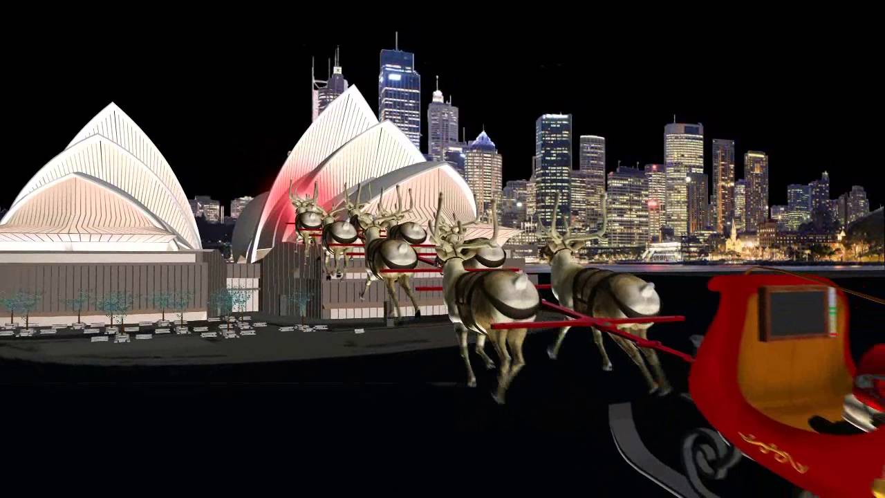 NORAD Track Santa Santa Cam - Sydney (2015) - NORAD Tracks Santa