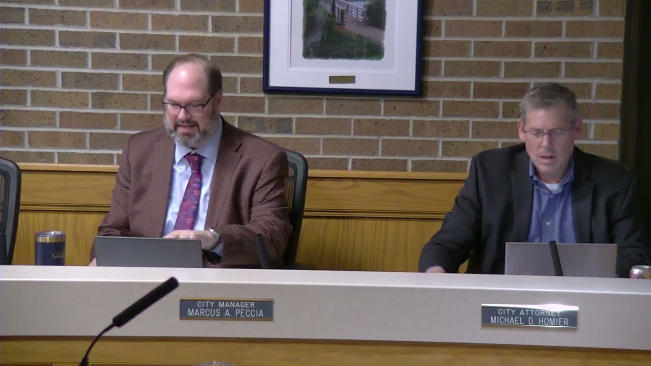 Cadillac City Council Meeting 3/2/26