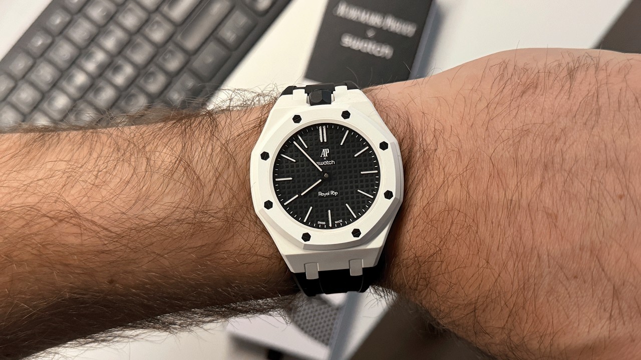This $200 Case Turns the AP x Swatch Royal Pop Into a PROPER Watch
