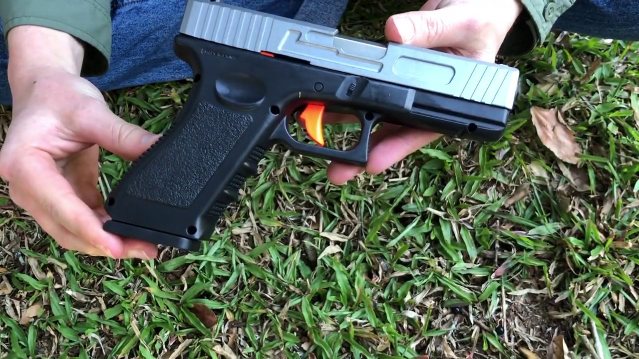 Fx Metal Slide Manual Glock 18c Gel Ball Pistol 