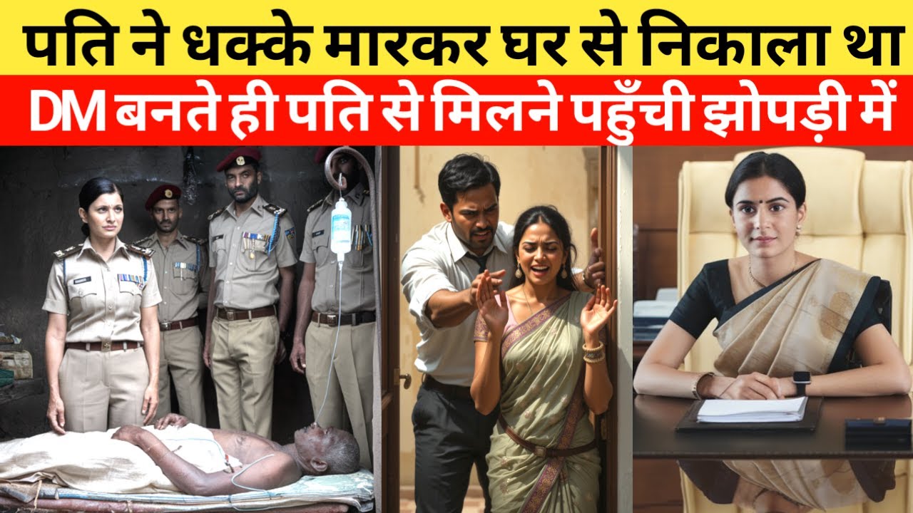 तलाक के बाद पत्नी बनी कलेक्टर, लेकिन झोपड़ी में तड़पते पति को देख रो पड़ी | Heart Touching Story