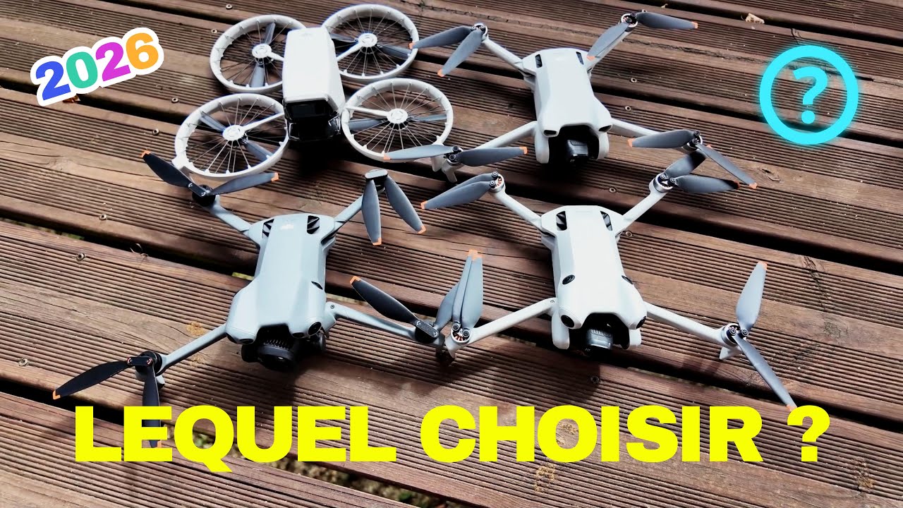 Quel drone DJI choisir en 2026 - YouTube