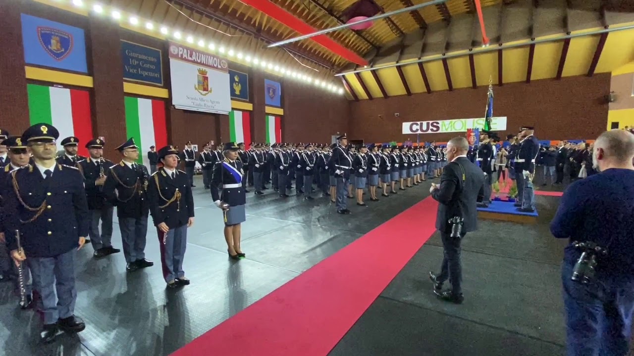 Giuramento del 10° Corso Vice Ispettori Polizia di Stato 2 dic 2019 YouTube Giuramento del 10° Corso Vice Ispettori Polizia di Stato 2 dic 2019 YouTube