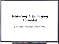 Calculations  reducing  enlarging formulas