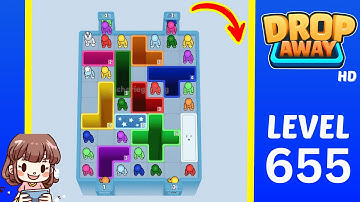 Drop Away Level 655 Solution Walkthrough