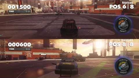 Split Screen Challenge #1 DiRT SHOWDOWN